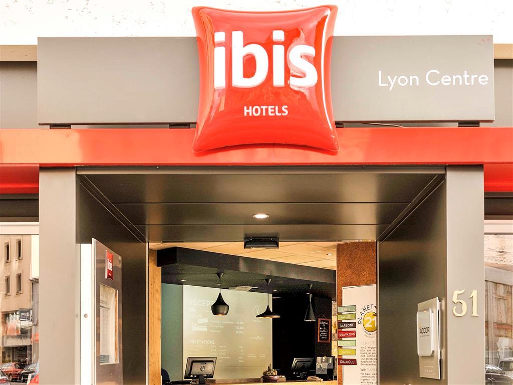 Hotel ibis Lyon Centre Exterior foto